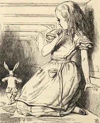 Il Coniglio Bianco è in ritardo, da 